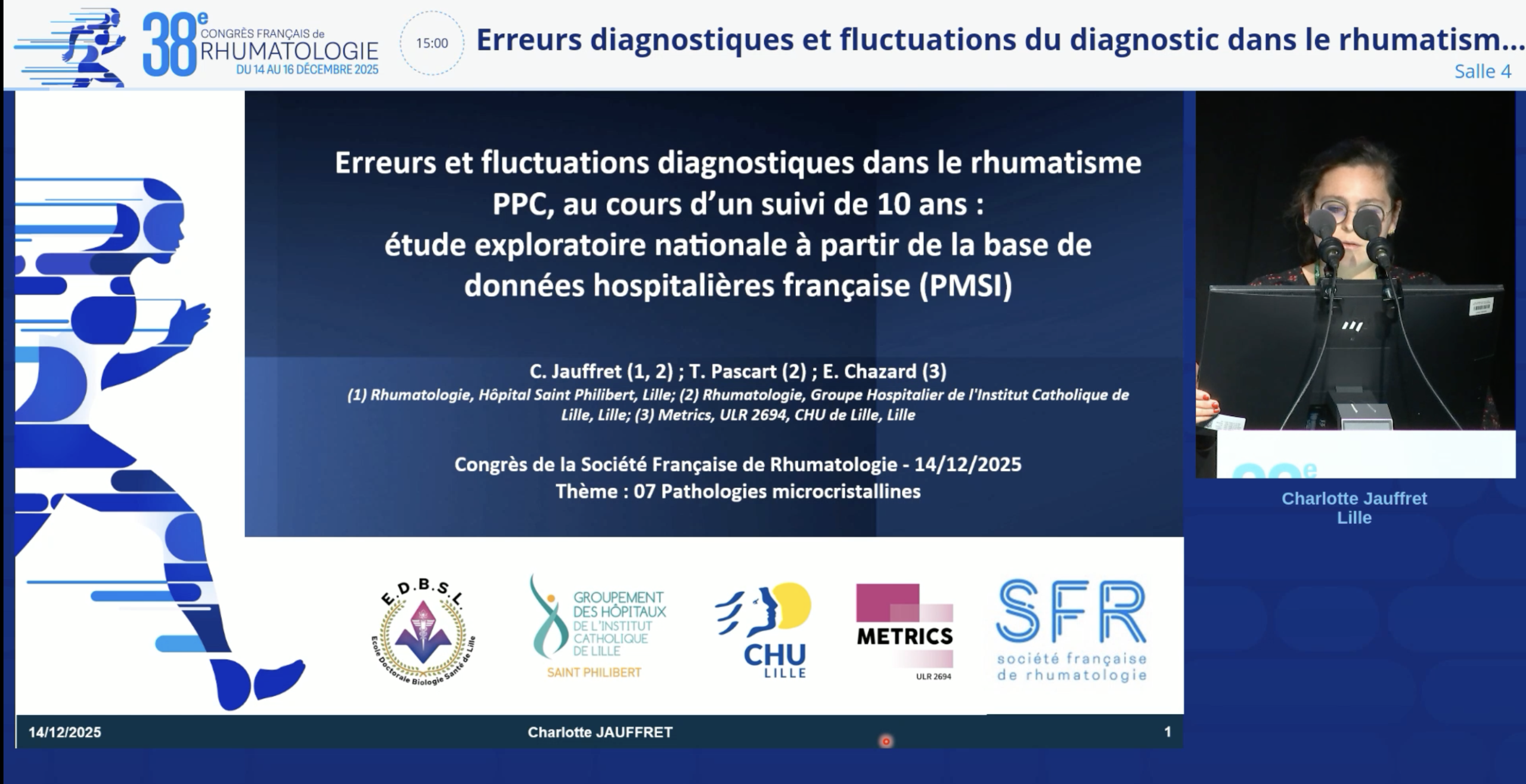 Erreurs diagnostiques et fluctuations du diagnostic dans le rhumatisme à dépôts de cristaux de pyrophosphate de calcium (PPC), au cours d’un suivi de 10 ans : étude exploratoire nationale à partir de la base de données hospitalières française (PMSI)