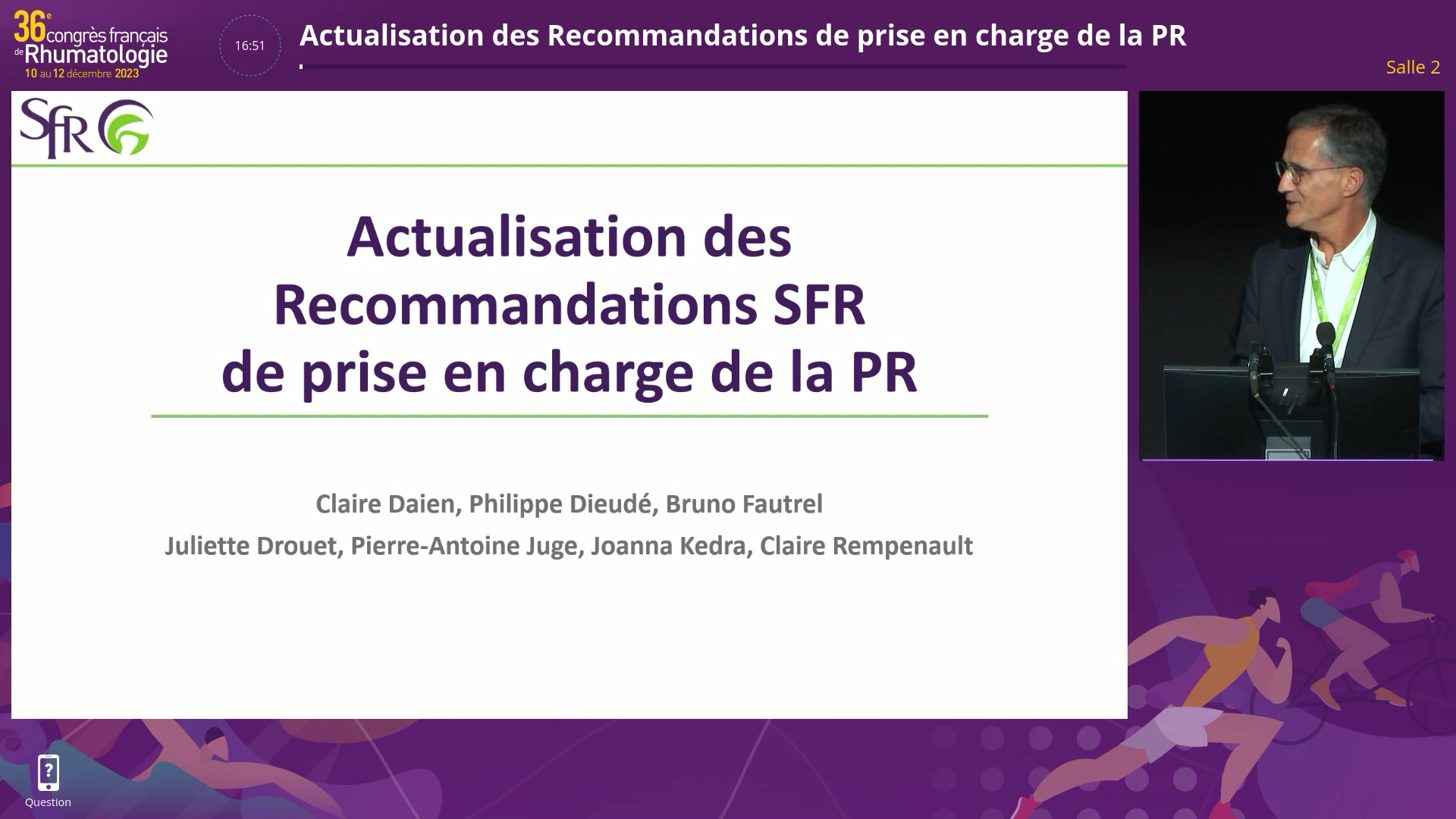 Actualisation des Recommandations de prise en charge de la PR
