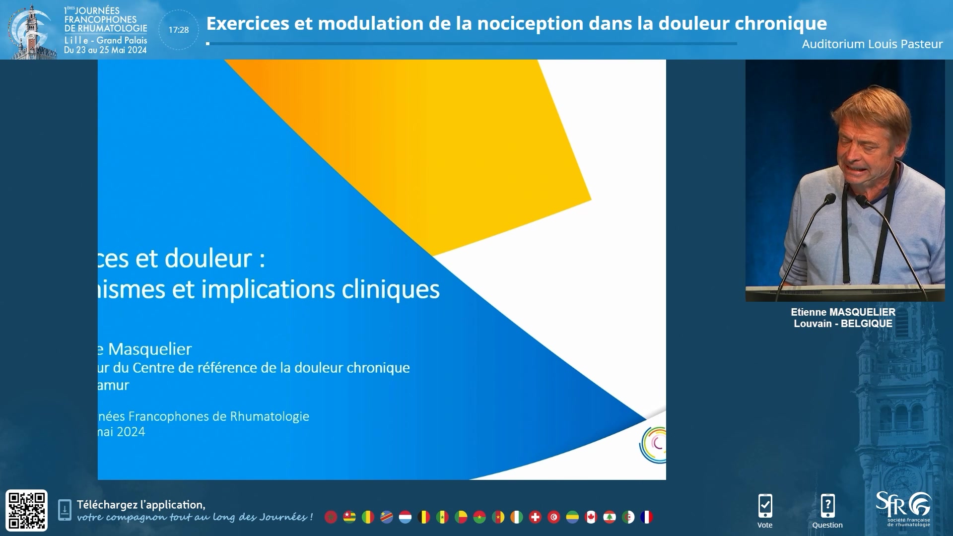 Exercices et modulation de la nociception dans la douleur chronique