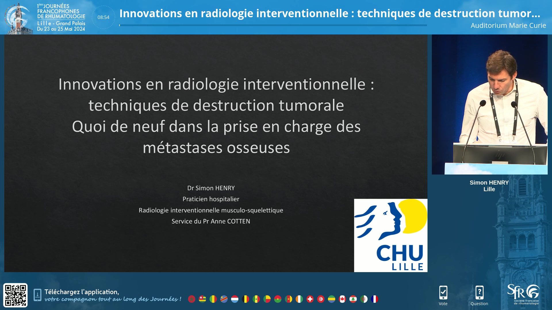 Innovations en radiologie interventionnelle : techniques de destruction tumorale   Quoi de neuf dans la prise en charge des métastases osseuses