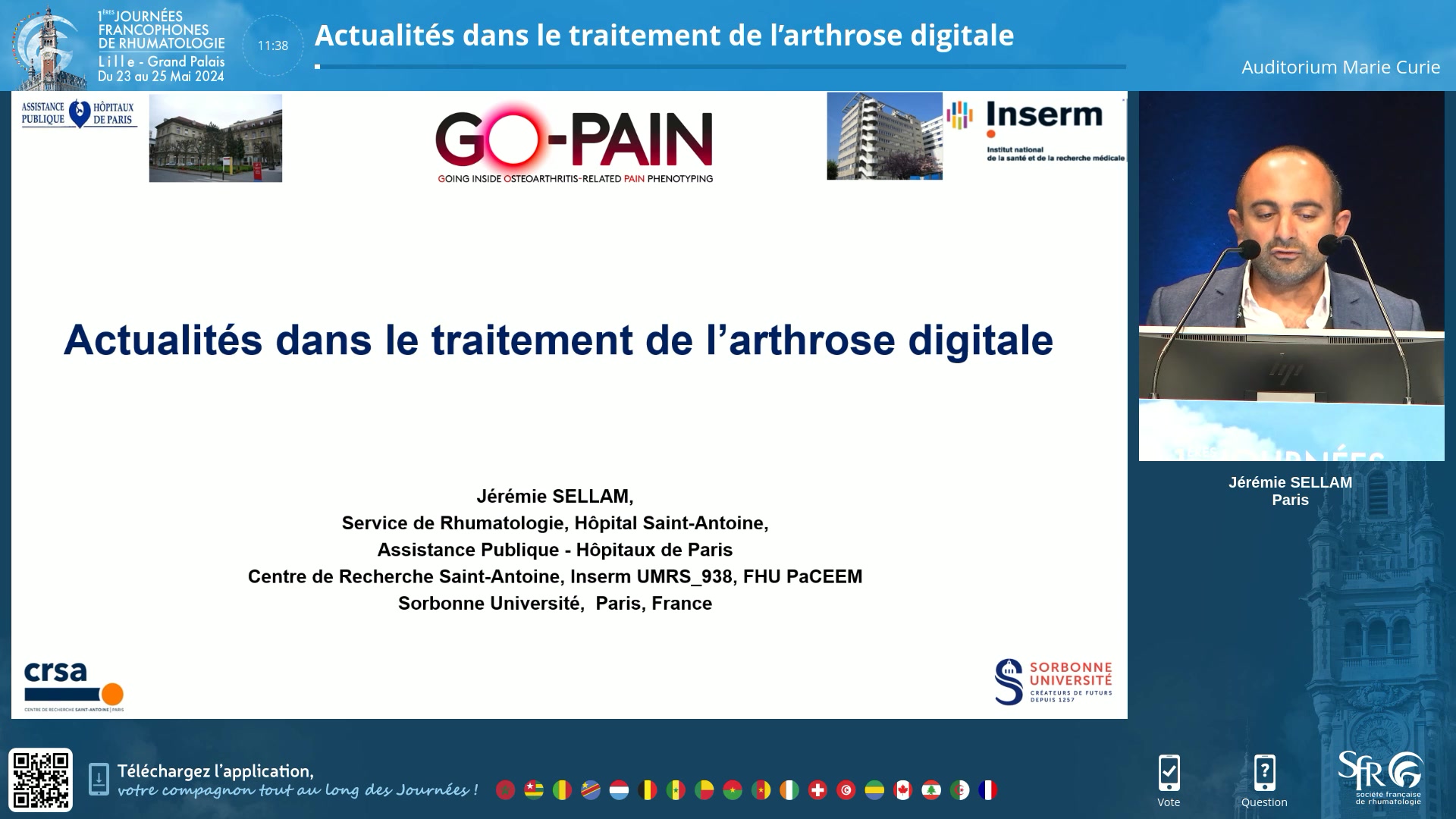 Actualités dans le traitement de l’arthrose digitale