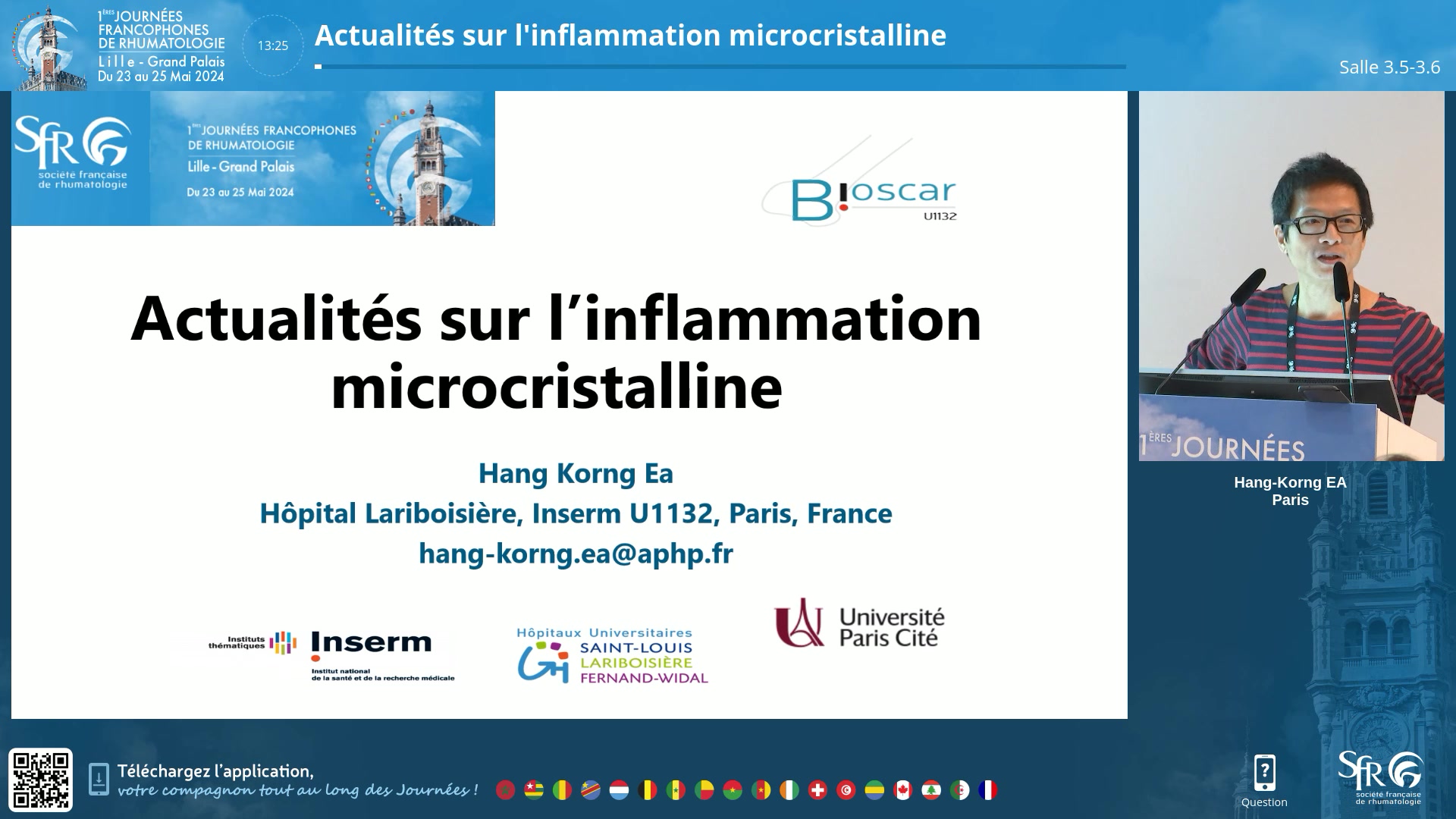 Actualités sur l’inflammation microcristalline