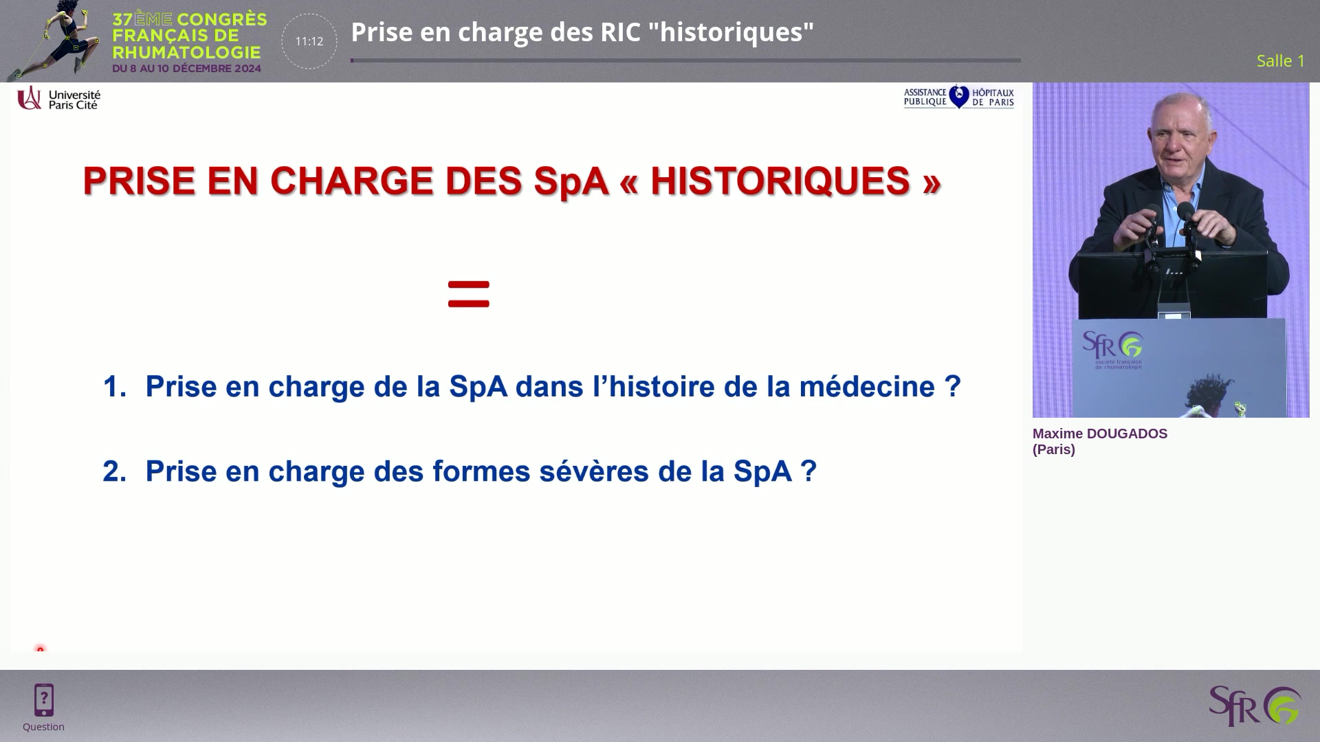 Prise en charge des RIC « historiques »
