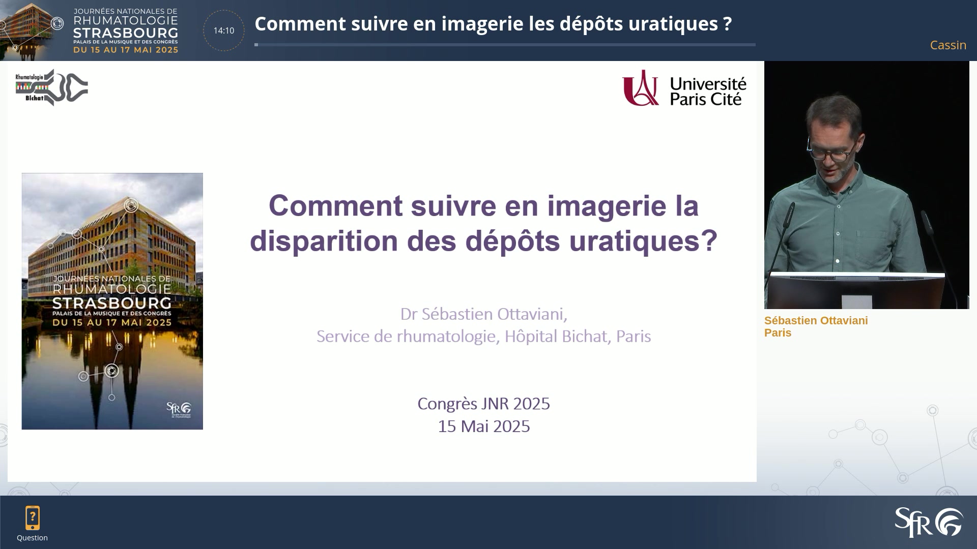 Comment suivre en imagerie les dépôts uratiques ?
