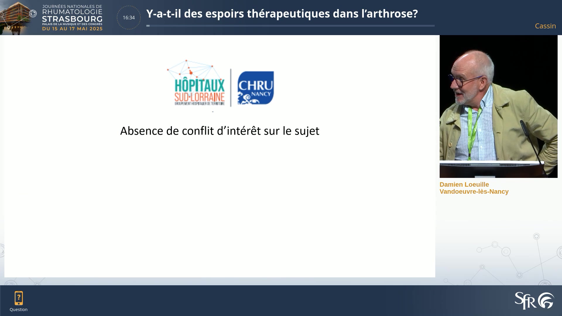 Y-a-t-il des espoirs thérapeutiques dans l’arthrose?