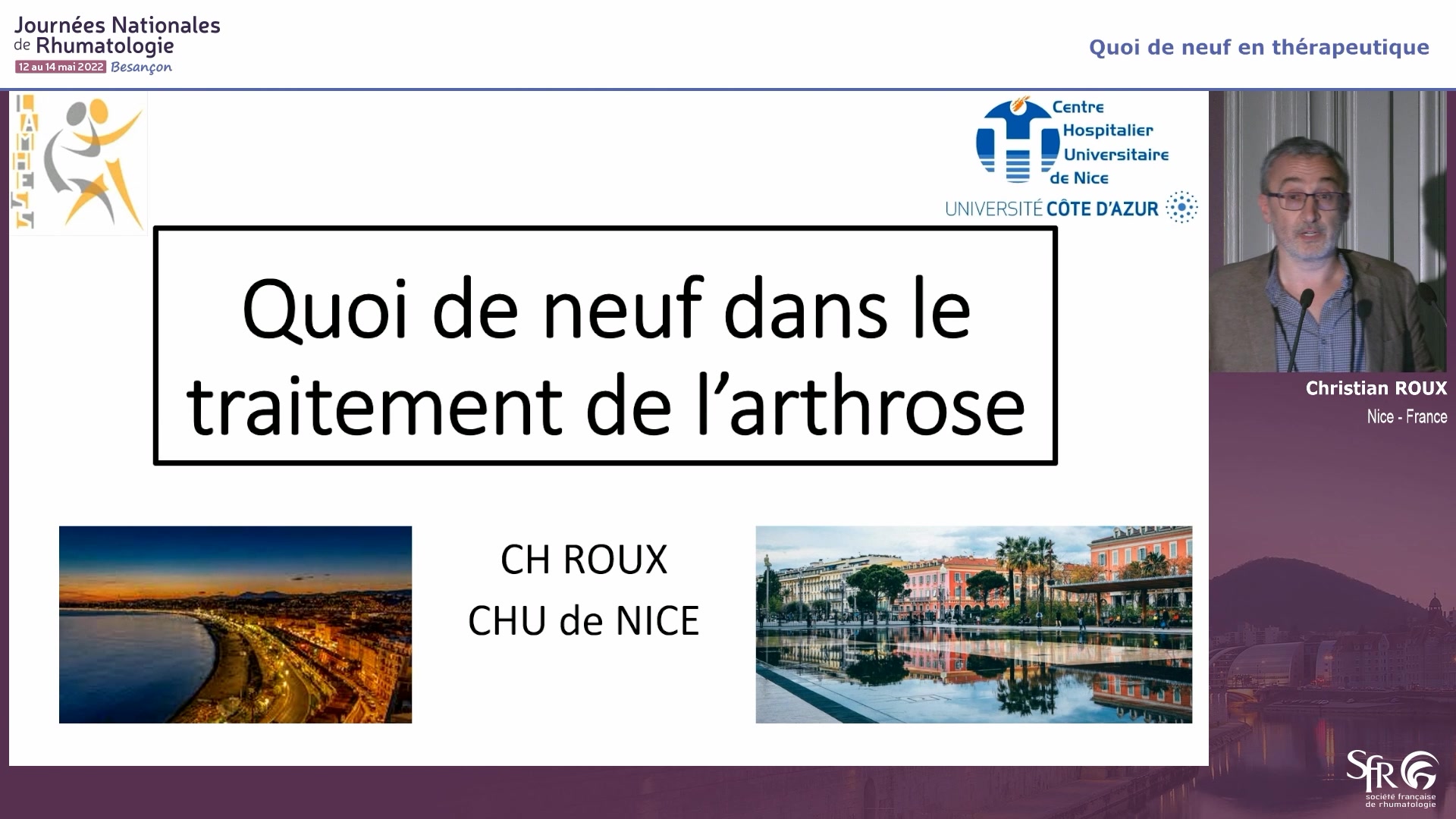 Quoi de neuf en thérapeutique