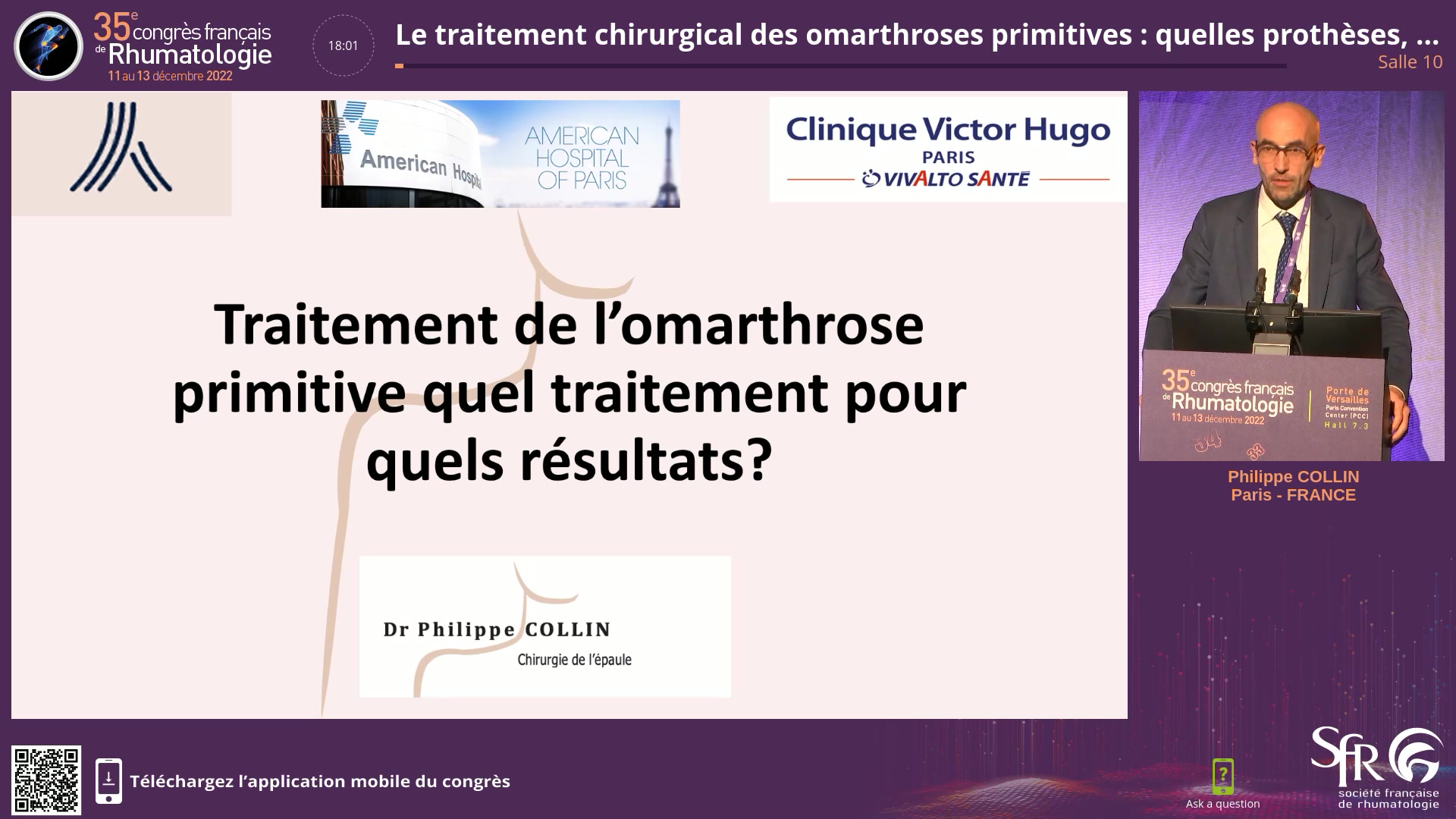 Le traitement chirurgical des omarthroses primitives : quelles prothèses, quels résultats ?
