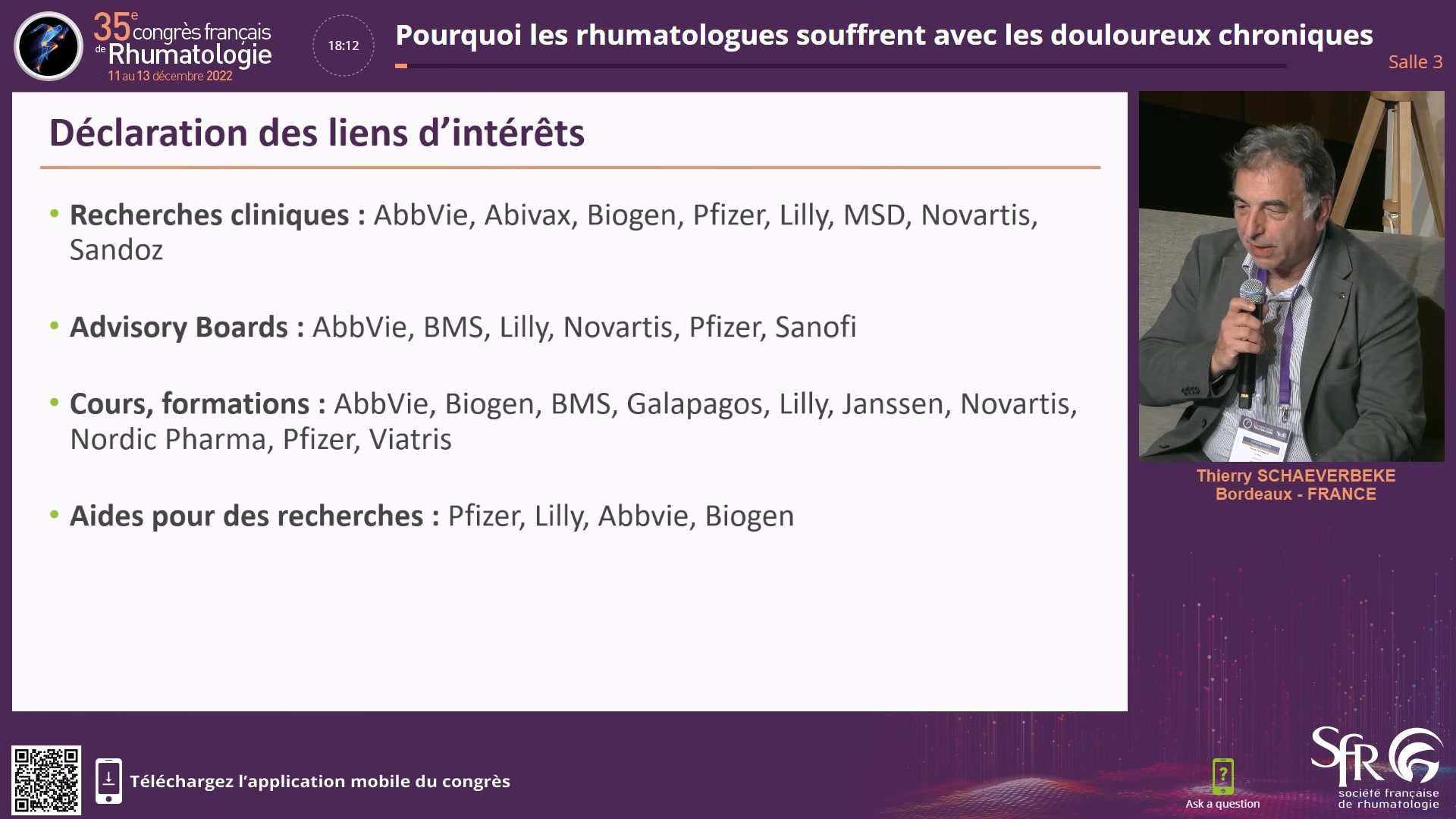 Pourquoi les rhumatologues souffrent avec les douloureux chroniques