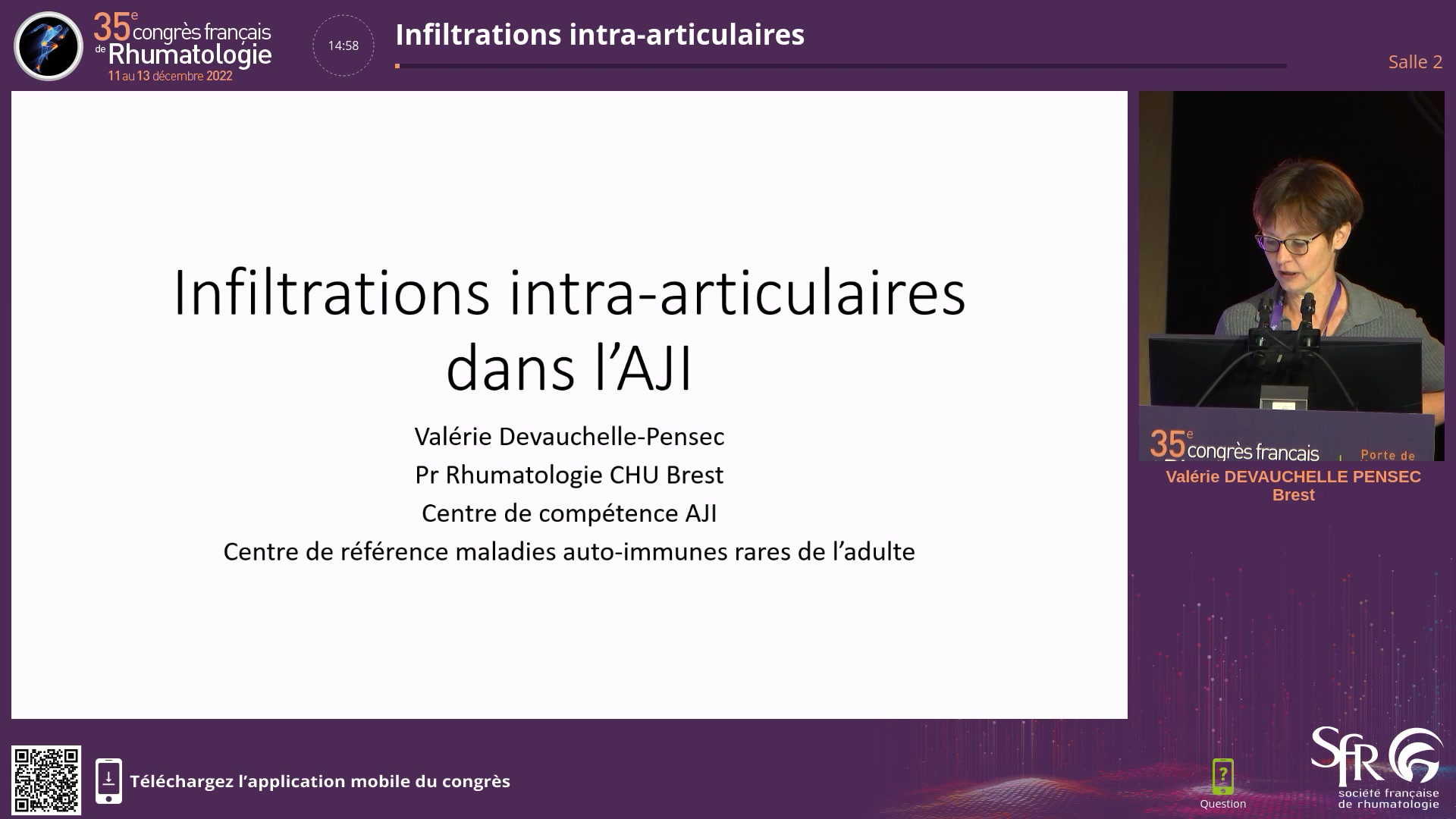 Infiltrations intra-articulaires