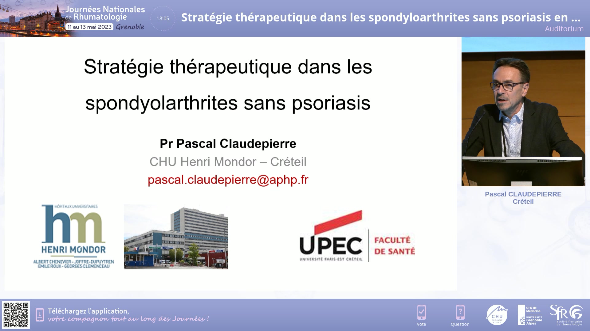 Stratégie thérapeutique dans les spondyloarthrites sans psoriasis en 2023