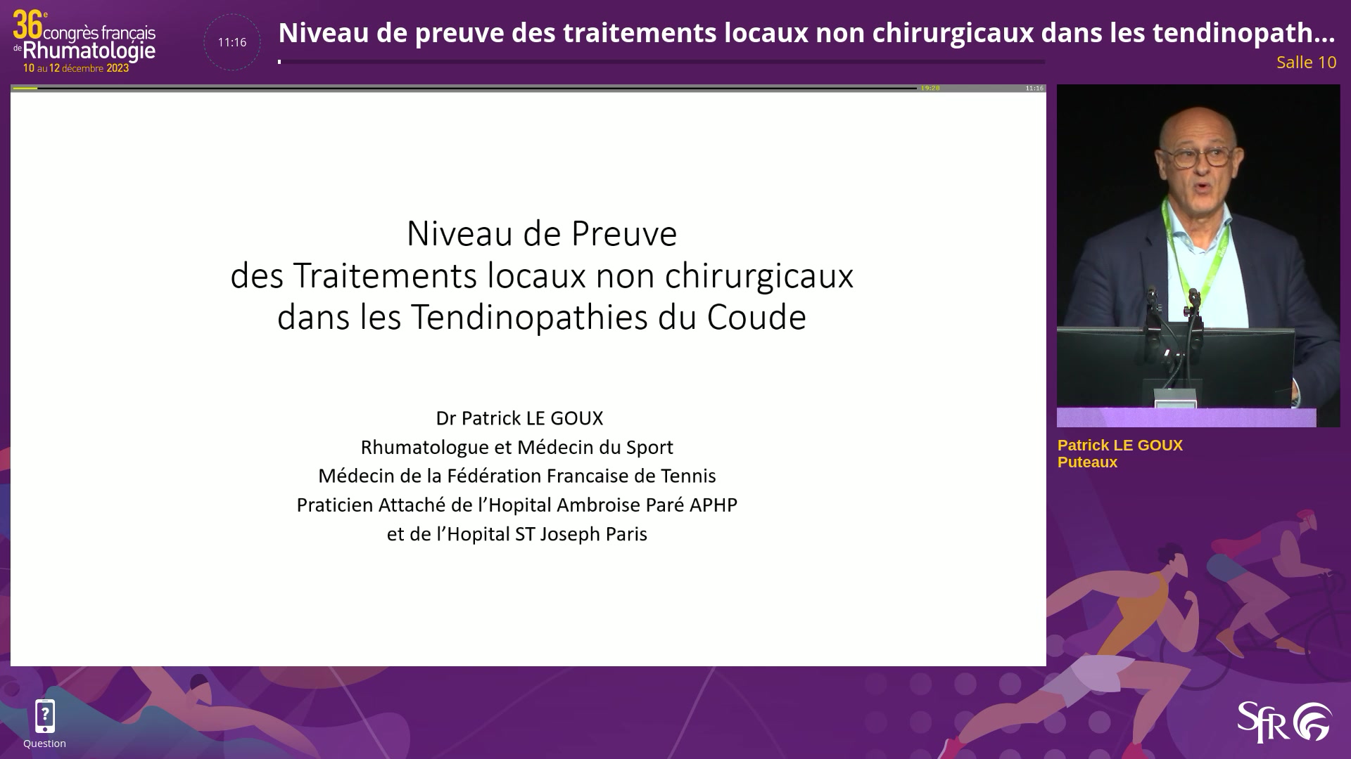 Niveau de preuve des traitements locaux non chirurgicaux dans les tendinopathies (Coude)