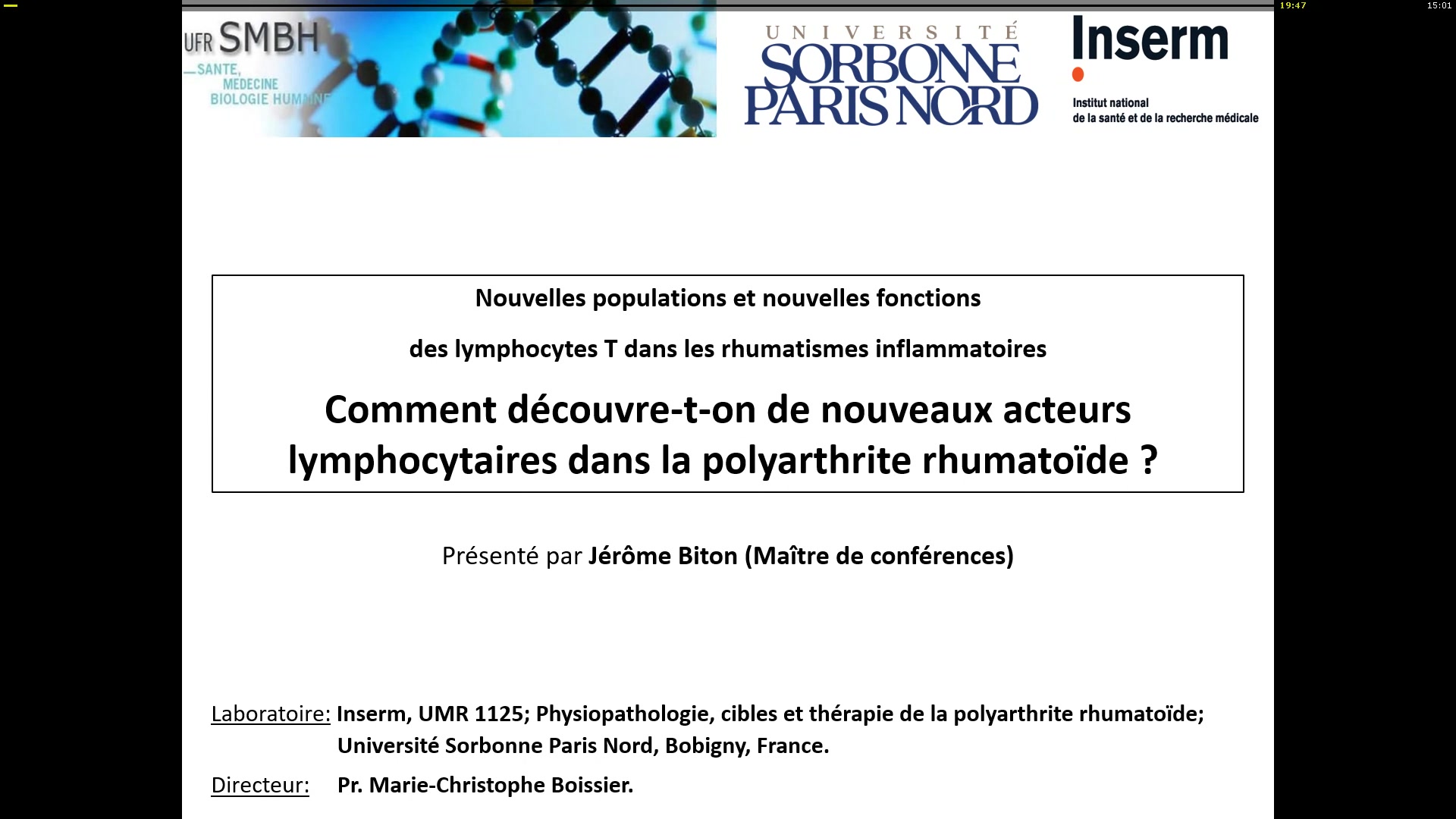 Comment découvre-t-on de nouveaux acteurs lymphocytaires dans la polyarthrite rhumatoïde ?