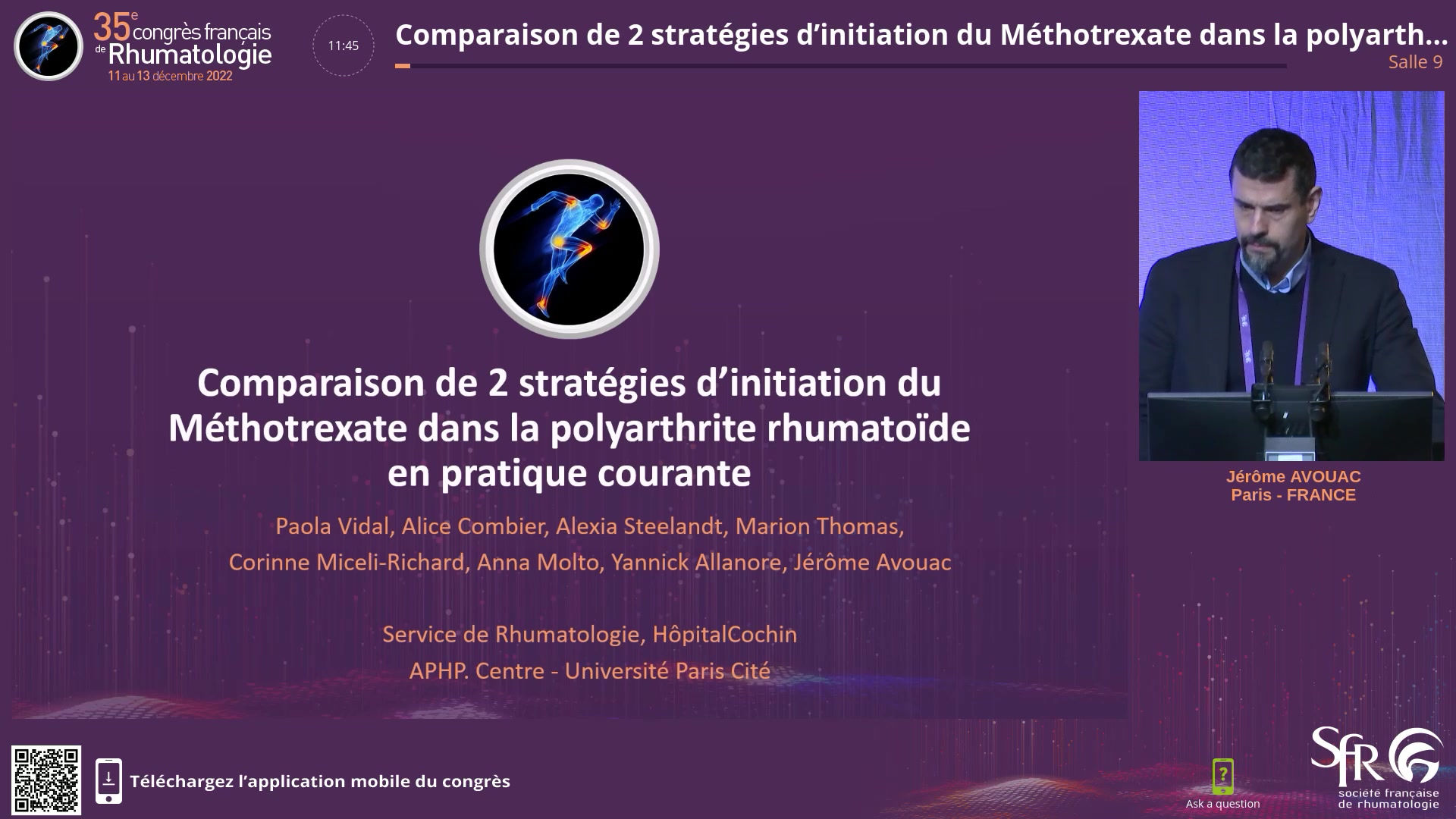 Comparaison de 2 stratégies d’initiation du Méthotrexate dans la polyarthrite rhumatoïde en pratique courante