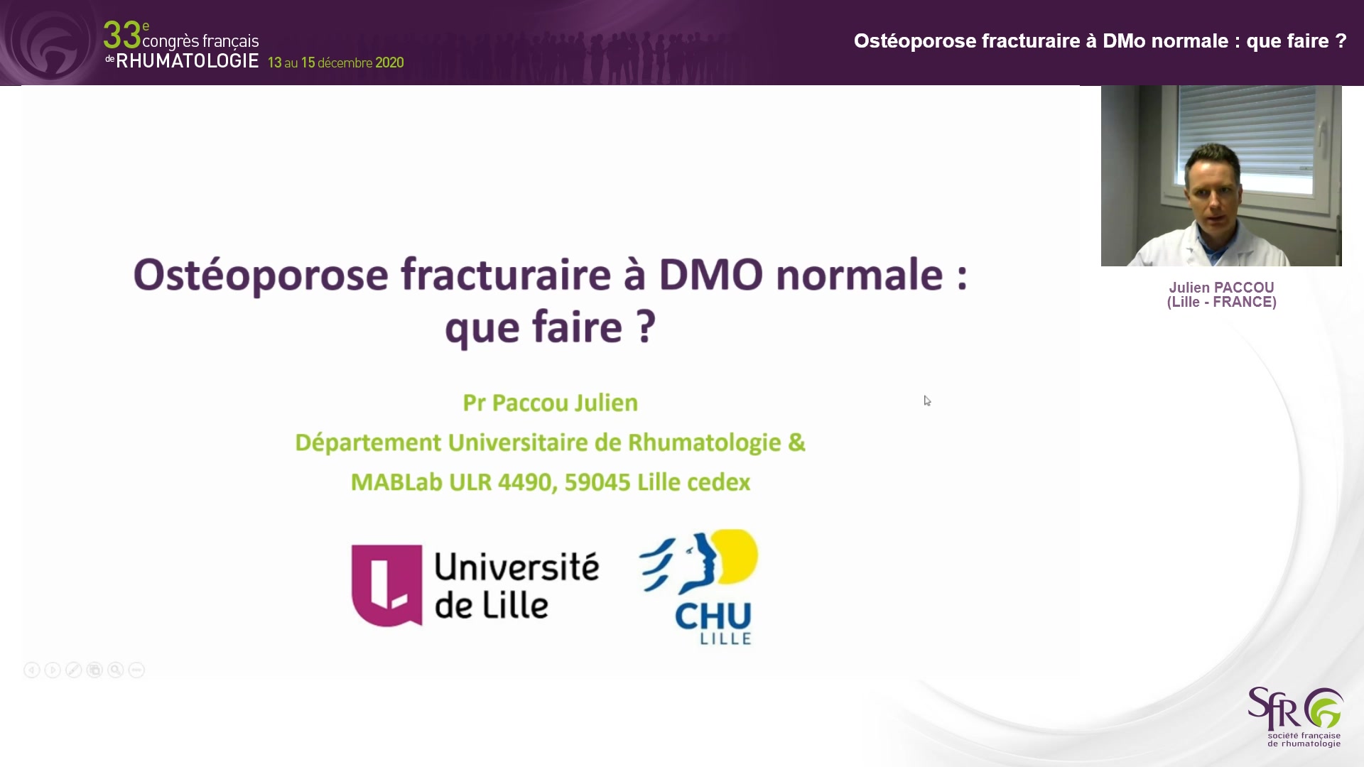 Ostéoporose fracturaire à DMo normale : que faire ?