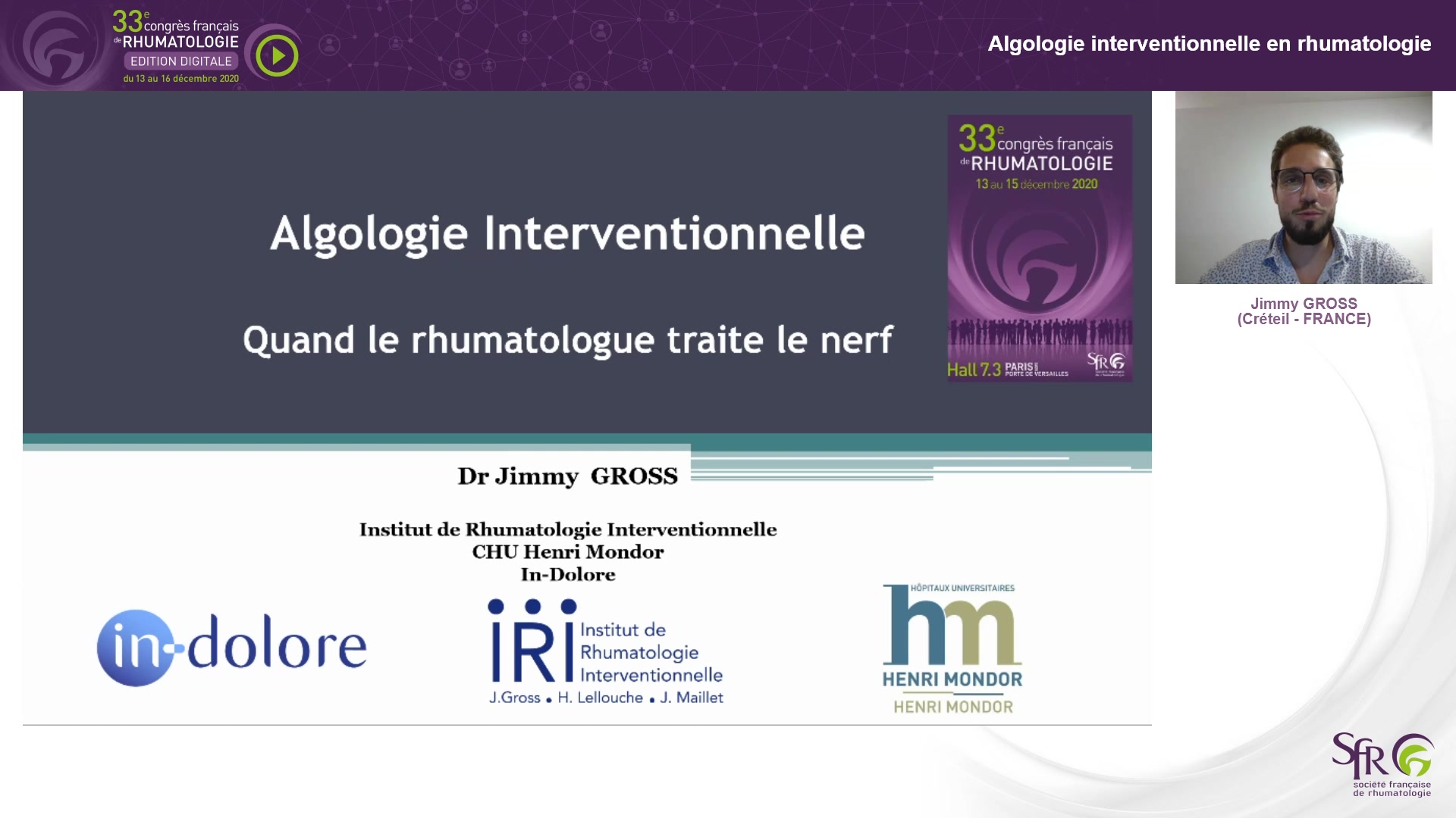 Algologie interventionnelle en rhumatologie
