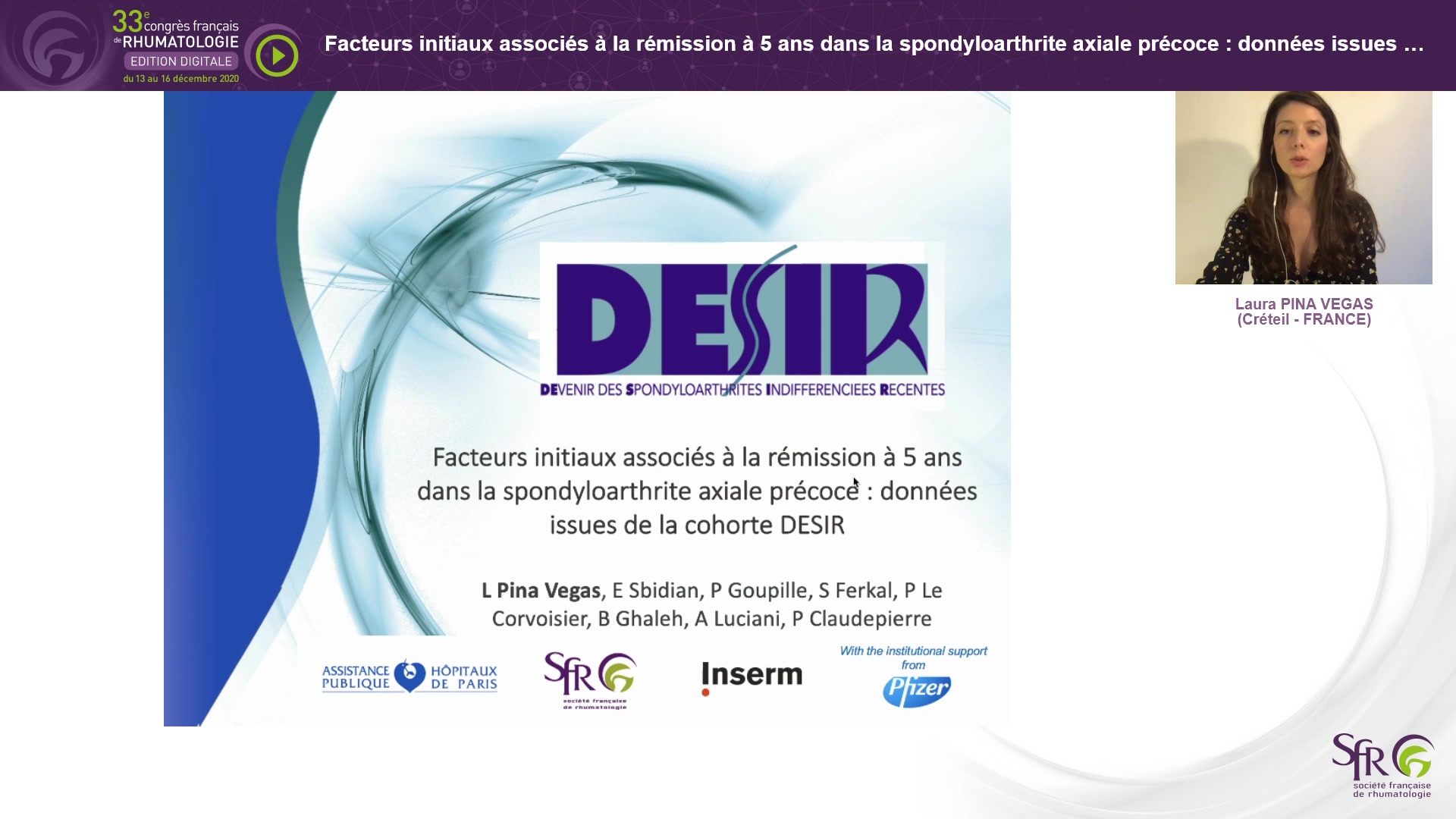 Facteurs initiaux associés à la rémission à 5 ans dans la spondyloarthrite axiale précoce : données issues de la cohorte DESIR