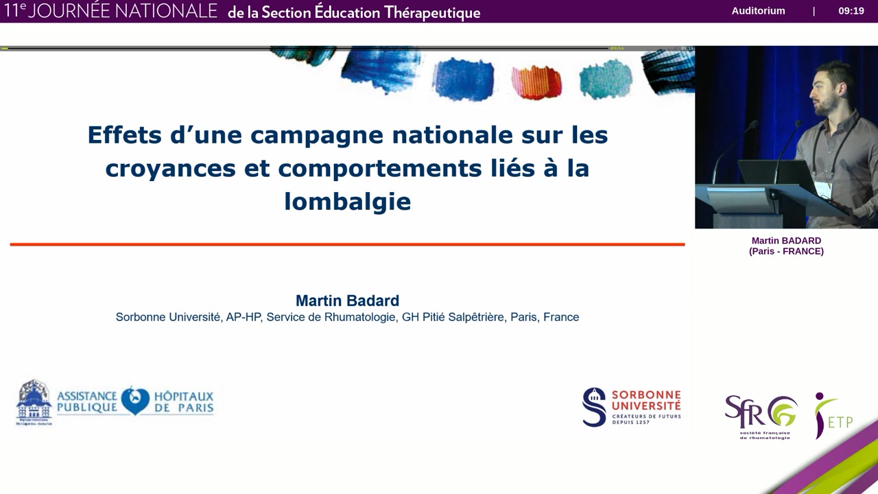 Accompagner les patients et les professionnels de santé : à propos de la campagne “Lombalgie : le bon traitement c’est le mouvement”