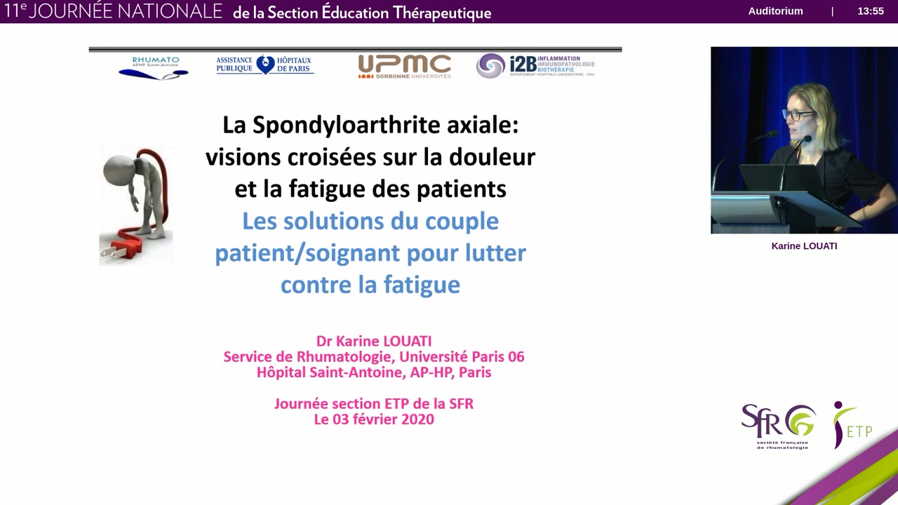 Vision du rhumatologue