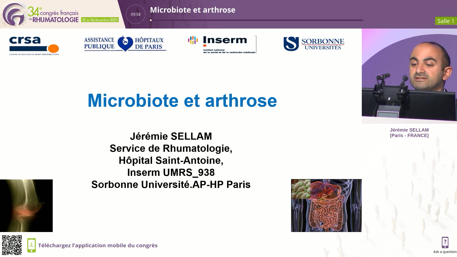 Microbiote et arthrose