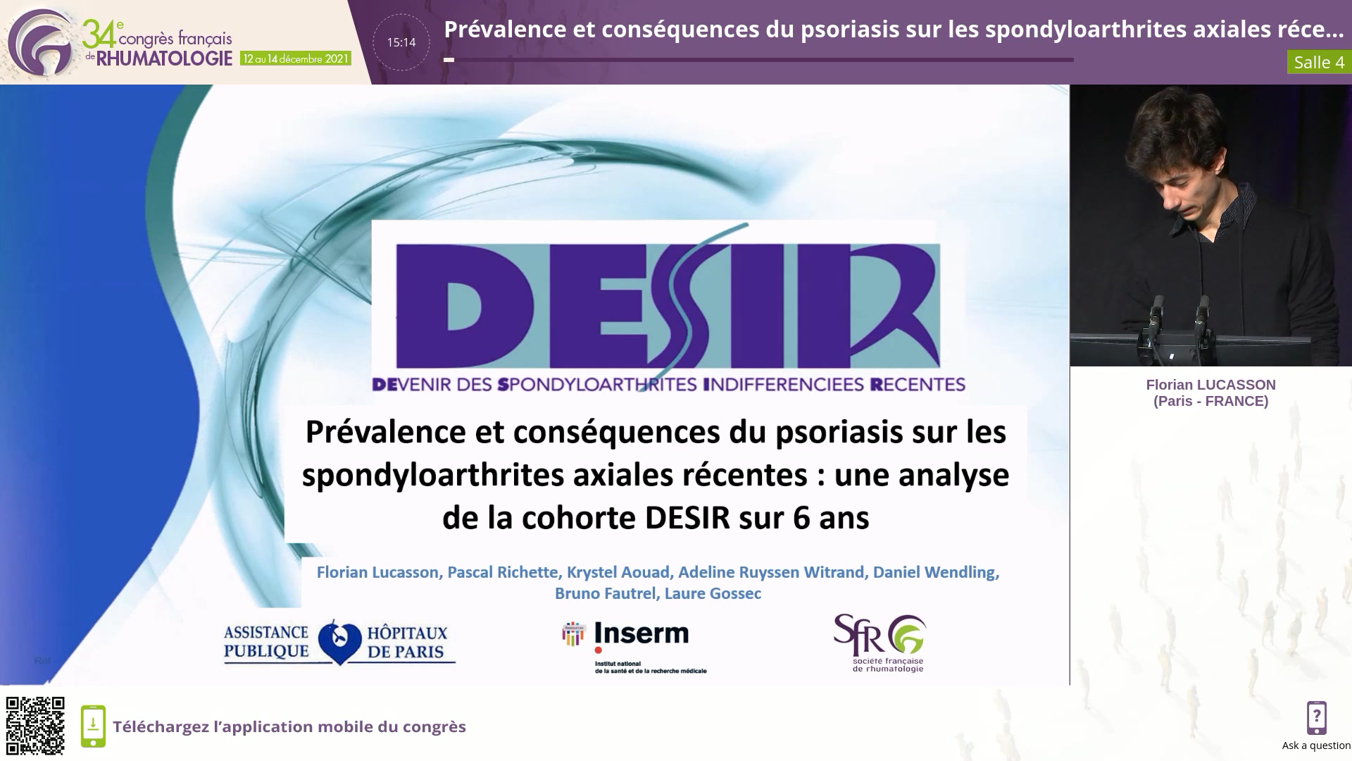 Prévalence et conséquences du psoriasis sur les spondyloarthrites axiales récentes : une analyse de 589 patients sur 6 ans