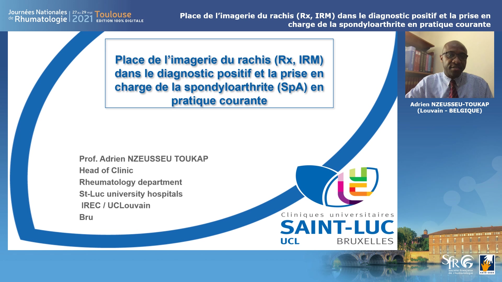 Place de l’imagerie du rachis (Rx, IRM) dans le diagnostic positif et la prise en charge de la spondyloarthrite en pratique courante