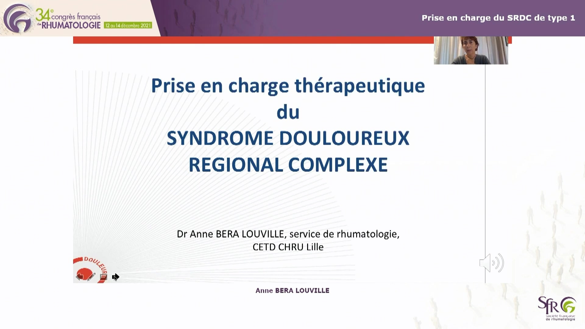 Prise en charge du SRDC de type 1